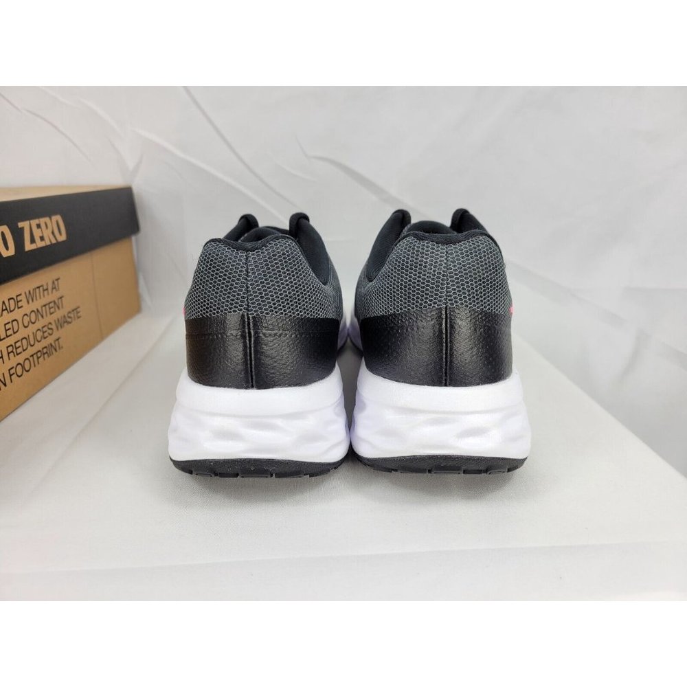 Nike Revolution 6 Next Neture Black Hyper Pink Shoes Womens Size 9.5 DC3729-002 - Picture 4 of 10